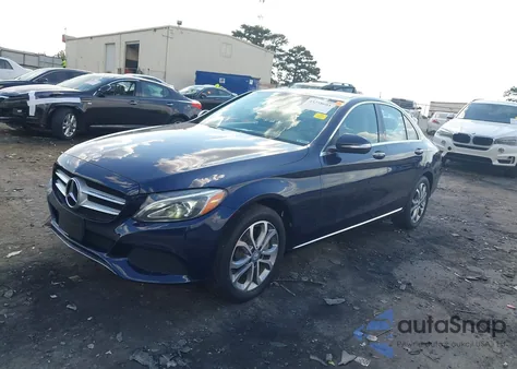 2015 Mercedes-Benz C 300 4Matic from USA, damaged, VIN 55SWF4KB1FU067925